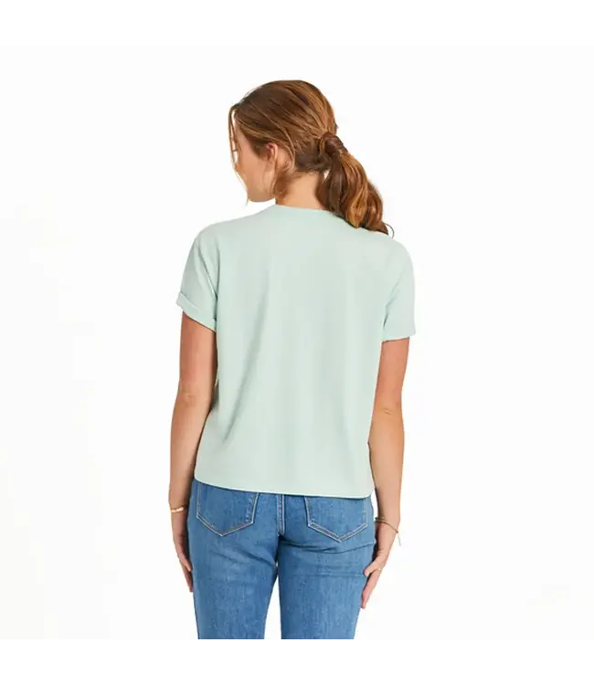 Life is Good Women's Keep It Simple Sun Boxy Crusher Tee