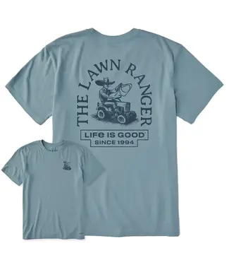 LIFE IS GOOD Life is Good Men's Showbiz Lawn Ranger Short Sleeve Tee
