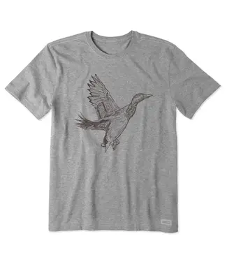 LIFE IS GOOD Life is Good Men's Duck in Flight Crusher Tee