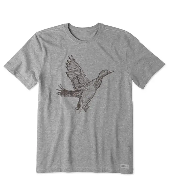 Life is Good Men's Duck in Flight Crusher Tee