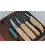 Beaver Craft Set of 4 Knives in a Book Case