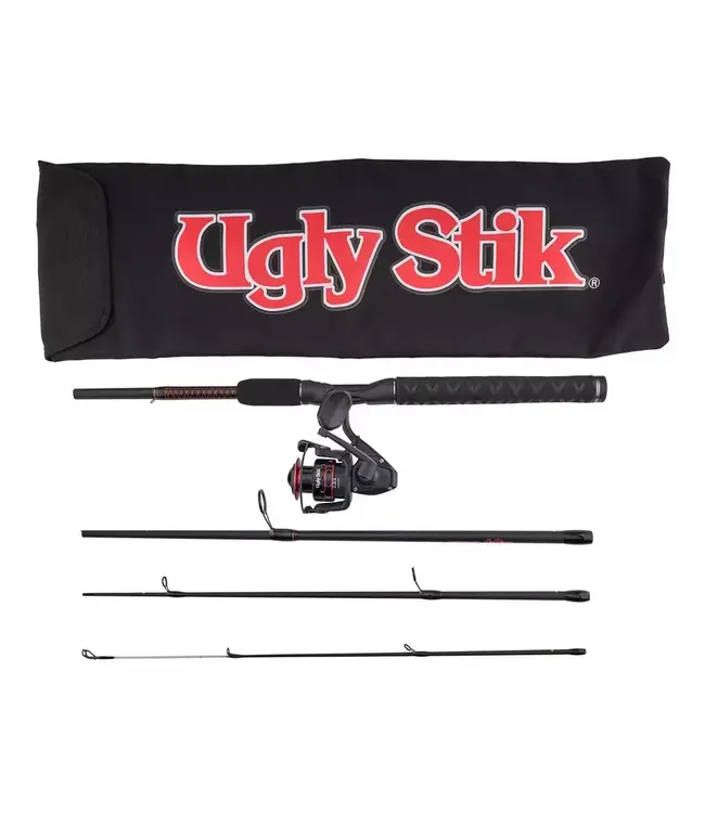 Ugly Stik GX2 Travel Spinning Kit
