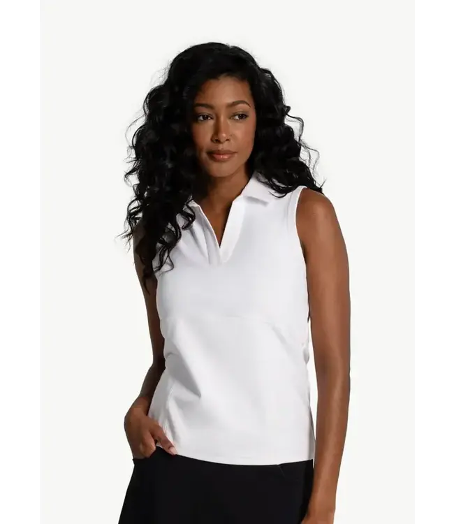 Lolë  Step Up Polo Tank Top