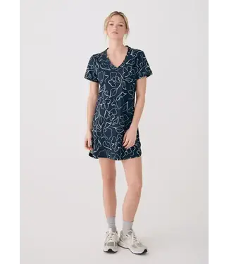 LOLE Lolë Olivie V Neck Dress