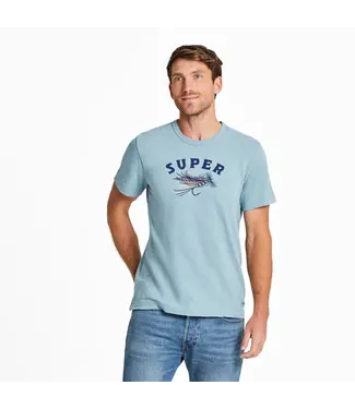 LIFE IS GOOD Life Is Good Men's Super Fly Slub Slim Fit Tee
