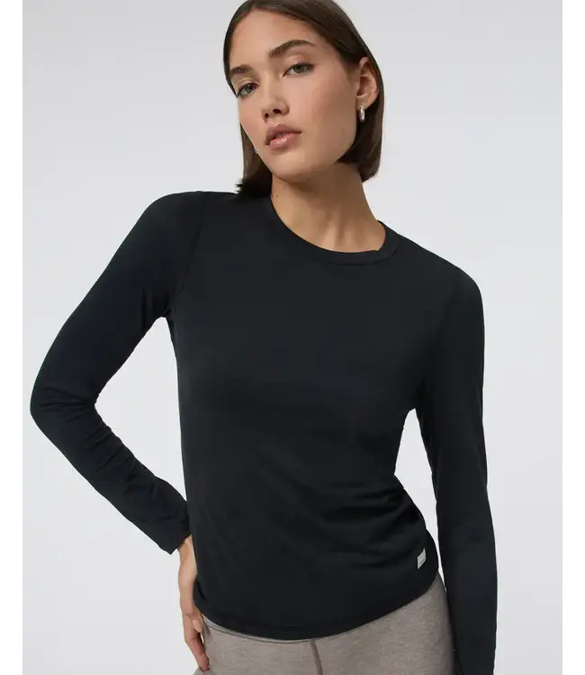 Vuori Women's Long Sleeve Lux Crew Tee