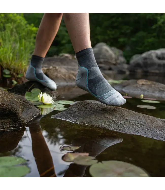 Darn Tough Women's Light Hiker Quarter Lightweight Hiking Sock