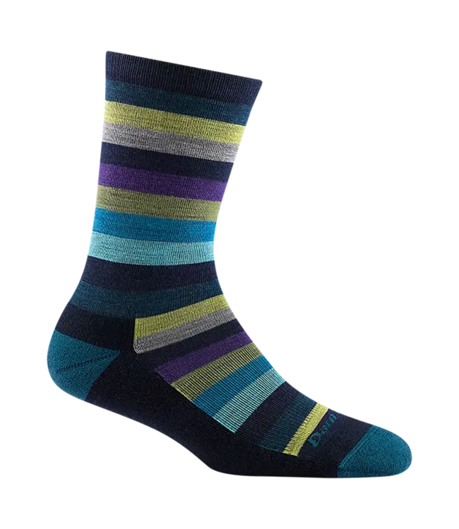 Darn Tough Women's Mystic Stripe Crew Lightweight Lifestyle Sock