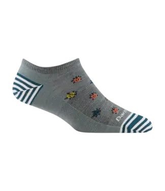 DARN TOUGH Darn Tough Women's Lucky Lady No Show Lightweight Lifestyle Sock