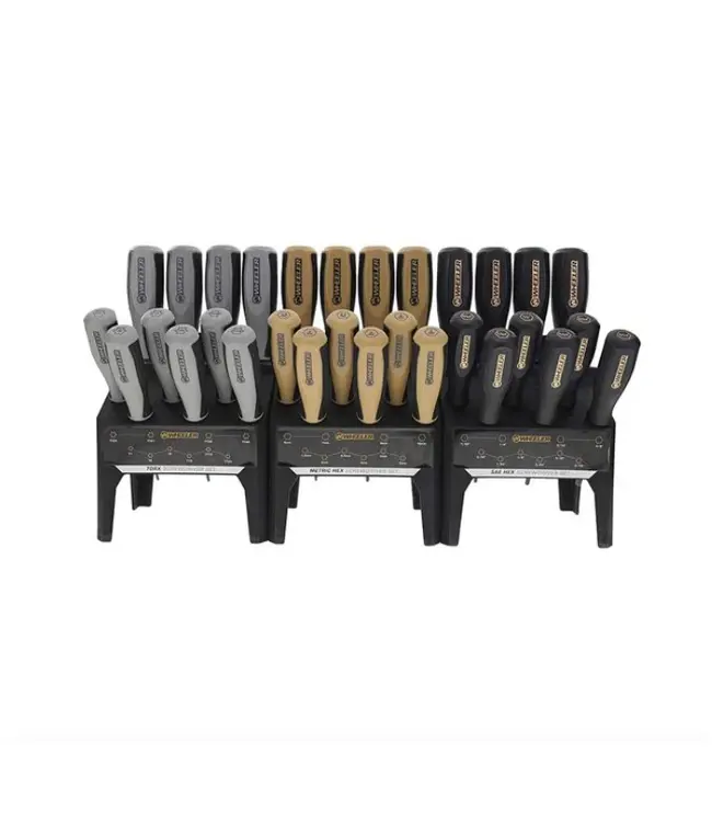 Wheeler 30 Piece Hex/Torx Benchtop Screwdriver Set