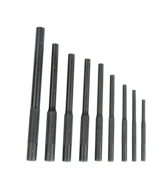 Wheeler Master Roll Pin Punch Set