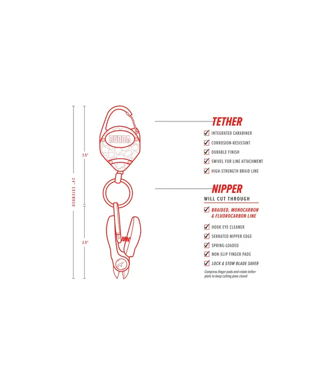 Bubba Nipper & Tether Combo