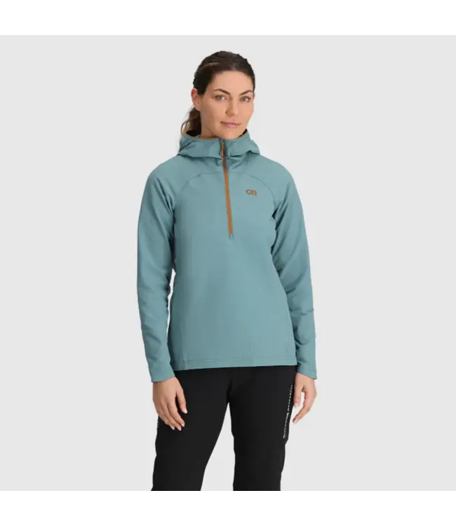 Outdoor Research Women's Freewheel MTB Half Zip Hoodie