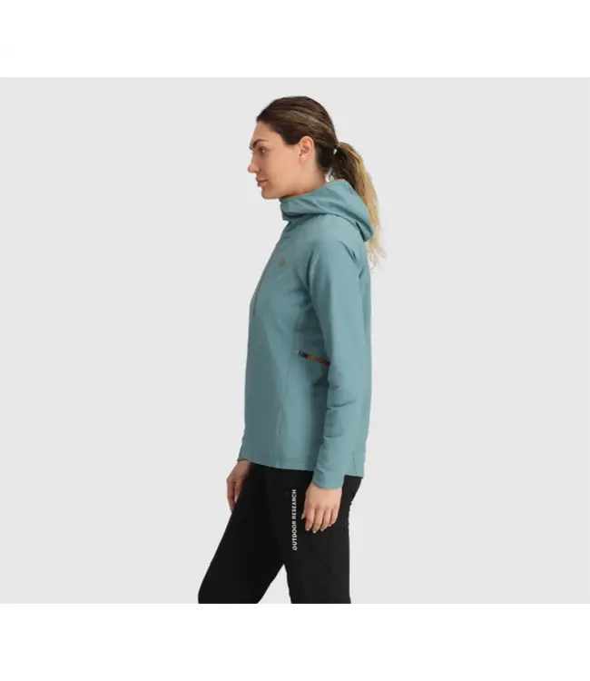 Outdoor Research Women's Freewheel MTB Half Zip Hoodie