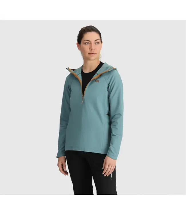 Outdoor Research Women's Freewheel MTB Half Zip Hoodie