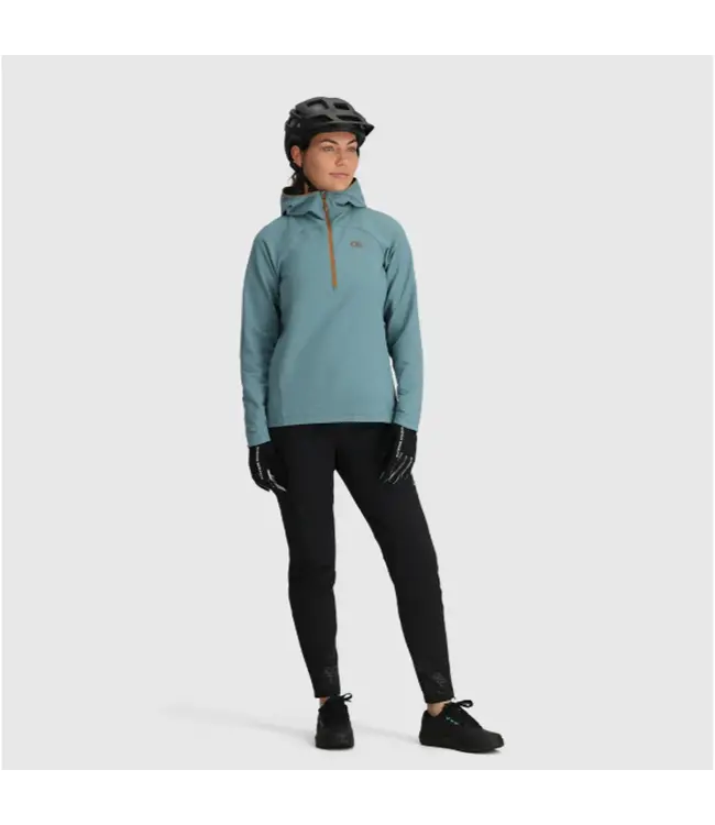 Outdoor Research Women's Freewheel MTB Half Zip Hoodie