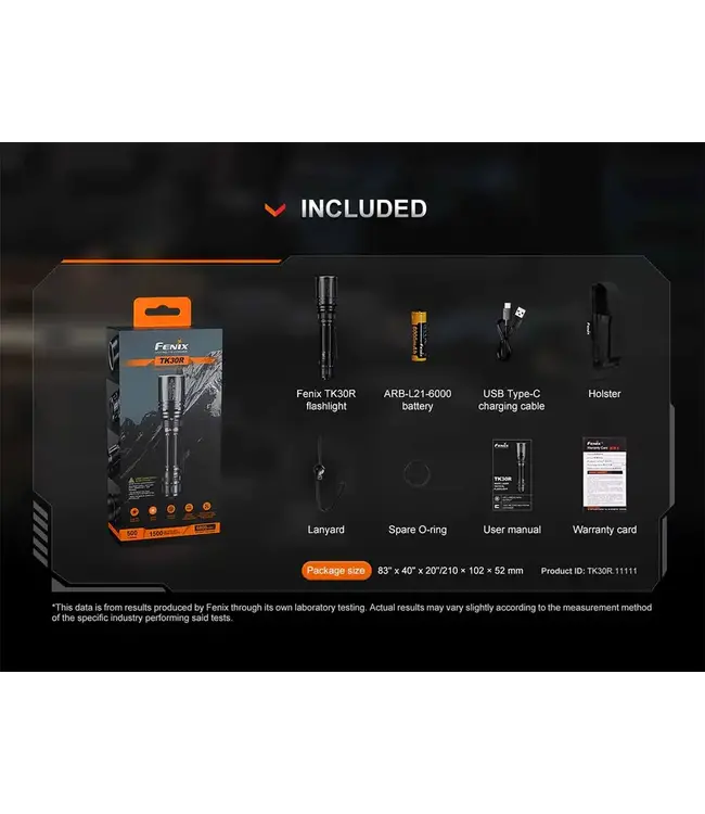 Fenix TK30R White Laser Flashlight