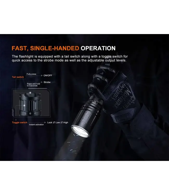 Fenix TK30R White Laser Flashlight