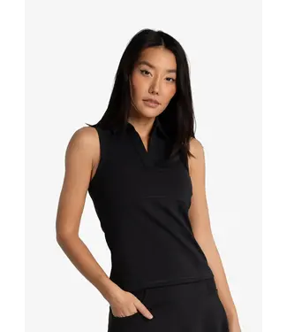 LOLE Lolë  Step Up Polo Tank Top