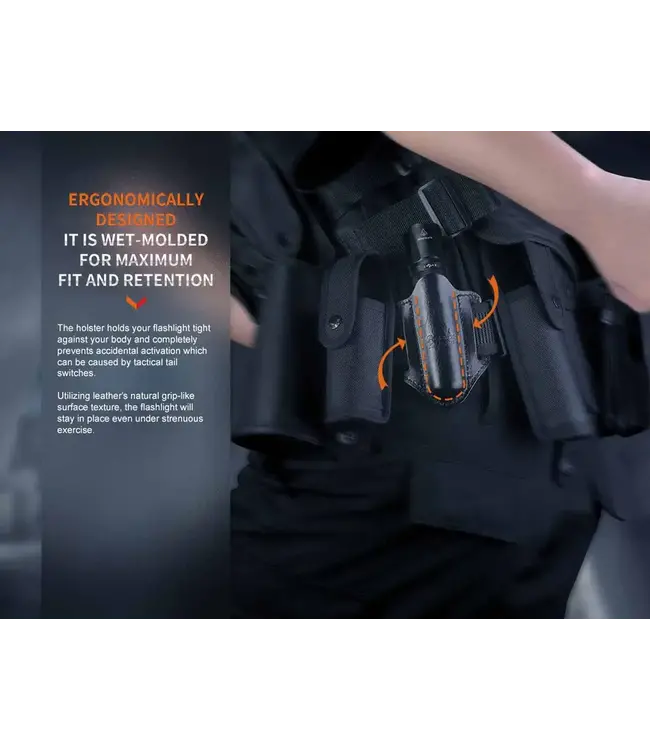Fenix ALP-20 Leather Flashlight Holster