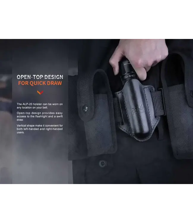 Fenix ALP-20 Leather Flashlight Holster