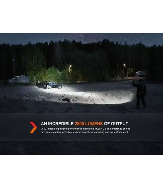 Fenix TK20R UE Rechargeable Flashlight