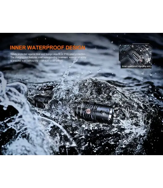 Fenix Fenix PD36R V2.0 Rechargeable Flashlight