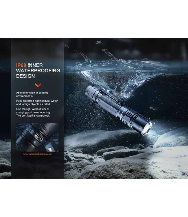 Fenix PD36R PRO Rechargeable Flashlight