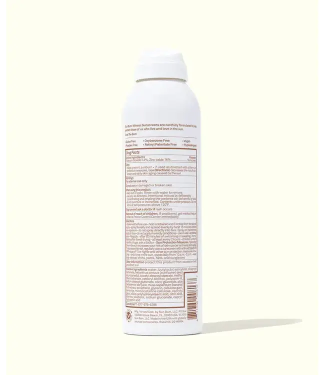 Sun Bum Mineral SPF 50 Sunscreen Spray