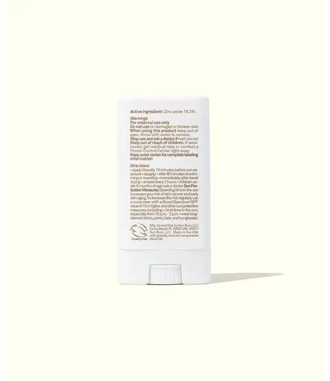 Sun Bum Mineral SPF 50 Sunscreen Face Stick