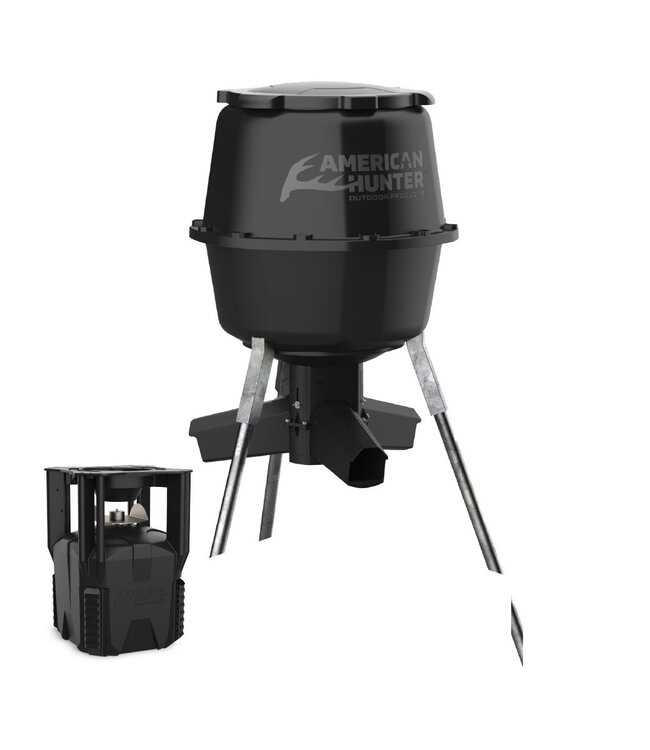 American Hunter XDE-Pro 30GAL Tripod Feeder w/ Hopper