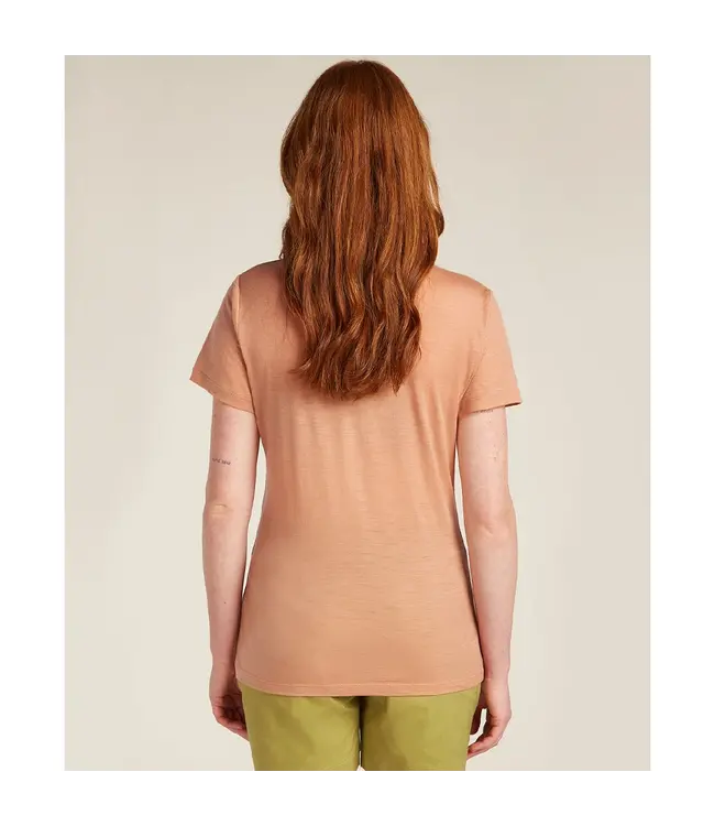 Icebreaker Women's Merino 150 Tech Lite Short Sleeve T-Shirt Single Line Camp