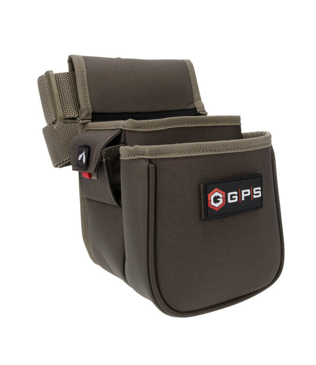 GPS Contoured Double Shotshell Pouch w/ Web Belt