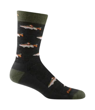 DARN TOUGH Darn Tough Men's Spey Fly Crew Lightweight Lifestyle Sock