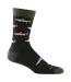 Darn Tough Men's Spey Fly Crew Lightweight Lifestyle Sock