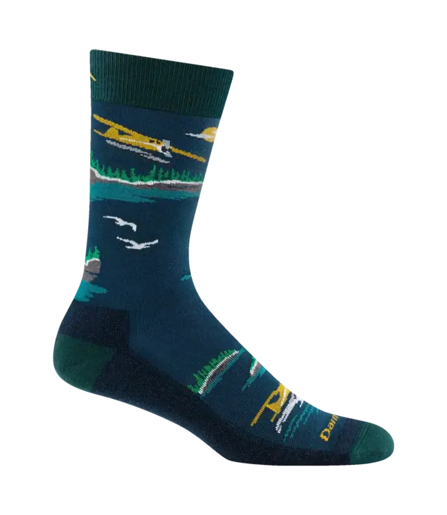 Darn Tough Men's Float Boat Crew Lightweight Lifestyle Sock