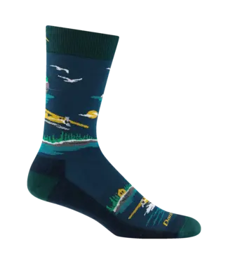 DARN TOUGH Darn Tough Men's Float Boat Crew Lightweight Lifestyle Sock