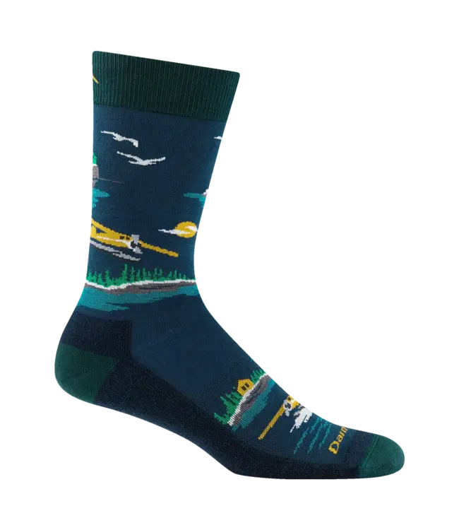 Darn Tough Men's Float Boat Crew Lightweight Lifestyle Sock