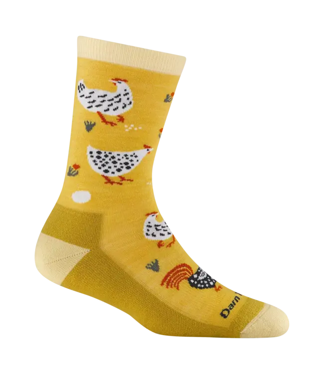 Darn Tough Women's Mother Clucker Crew Lightweight Lifestyle Sock