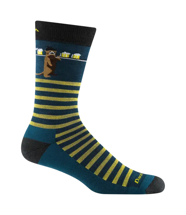 Darn Tough Men's Wild Life Crew Lightweight Lifestyle Sock