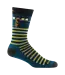 Darn Tough Men's Wild Life Crew Lightweight Lifestyle Sock