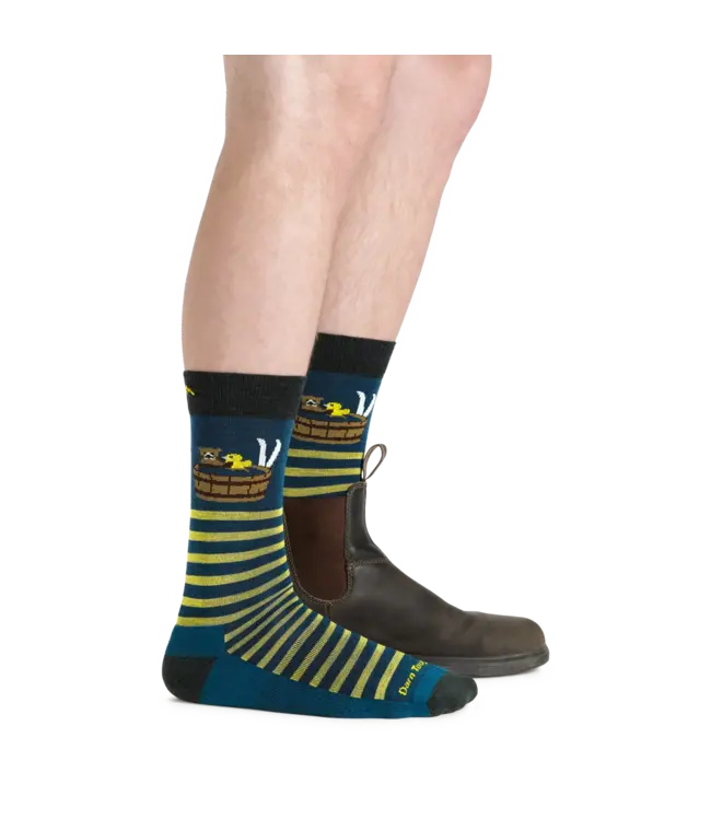 Darn Tough Men's Wild Life Crew Lightweight Lifestyle Sock