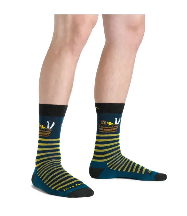 Darn Tough Men's Wild Life Crew Lightweight Lifestyle Sock