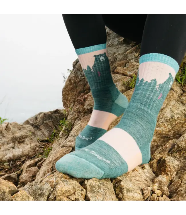 Darn Tough Women's Bear Town Micro Crew Lightweight Hiking Sock