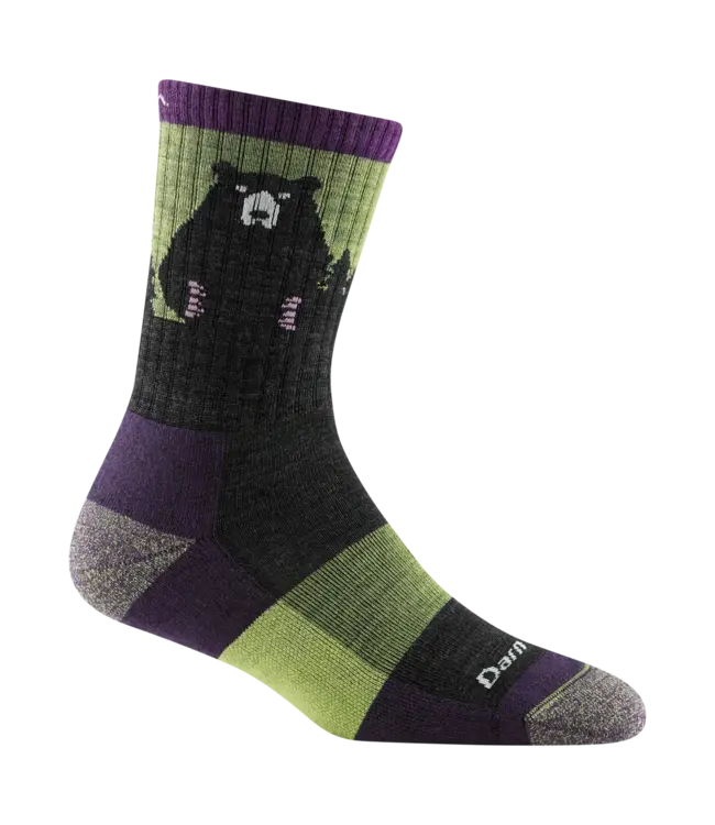 Darn Tough Women's Bear Town Micro Crew Lightweight Hiking Sock