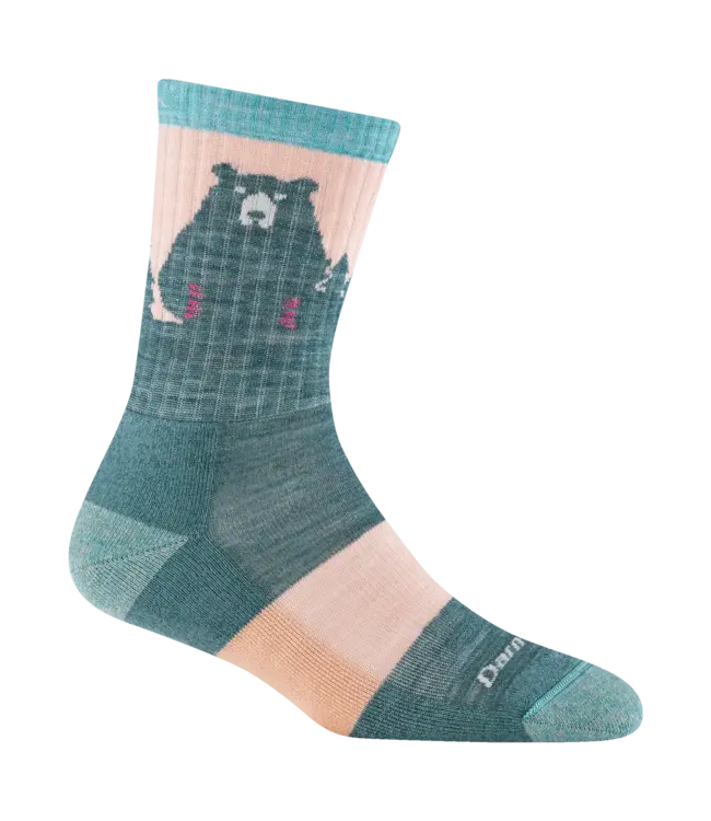 Darn Tough Women's Bear Town Micro Crew Lightweight Hiking Sock