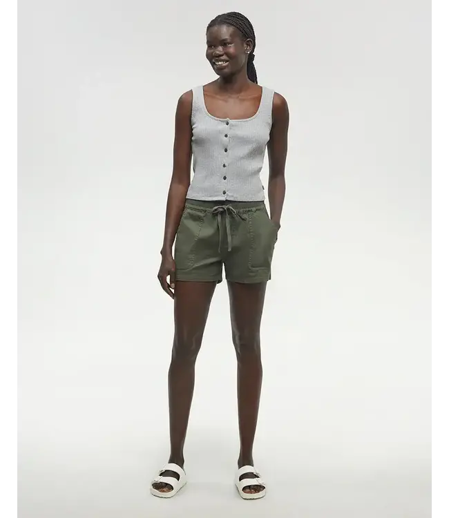 TenTree Moraine Rib Button Front Tank