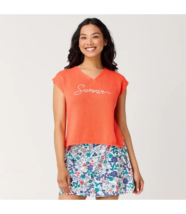Krimson Klover Women's Ren Summer Sleeveless Sweater