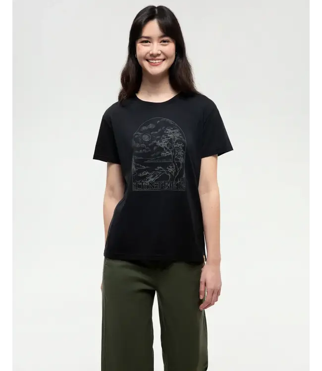 Tentree Women's Clifftop Crew Neck Graphic Shortsleeve T-Shirt