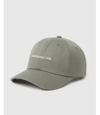 TENTREE Tentree Slogan Peak Low Profile Embroidered Baseball Cap